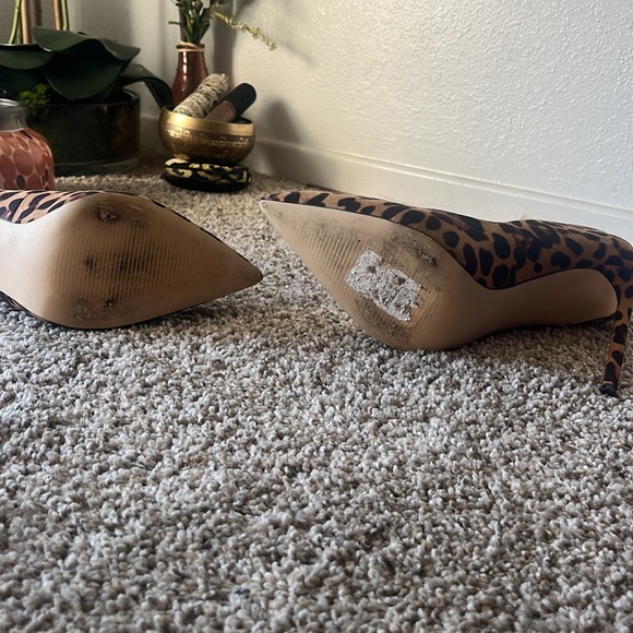 Rouge Leopard Print HAZEL POINTED TOE PUMP - Picture 4 of 5
